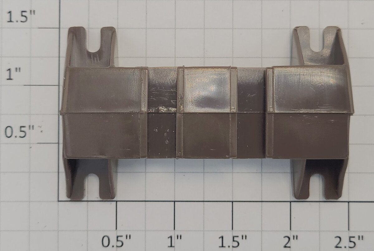 Lionel 6102754012 Brown Plastic Trestle "K" Section