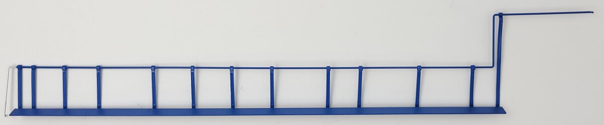 Lionel 39568-239 BC Rail DASH-9 Diesel Loco Left Side Blue Railing