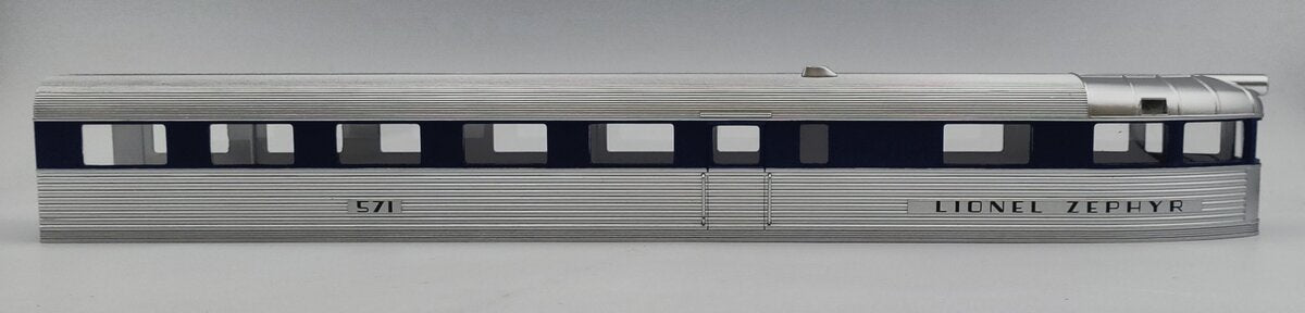 Lionel 38847-2 Diecast Pioneer Zephyr Observation Passenger Car Shell #571
