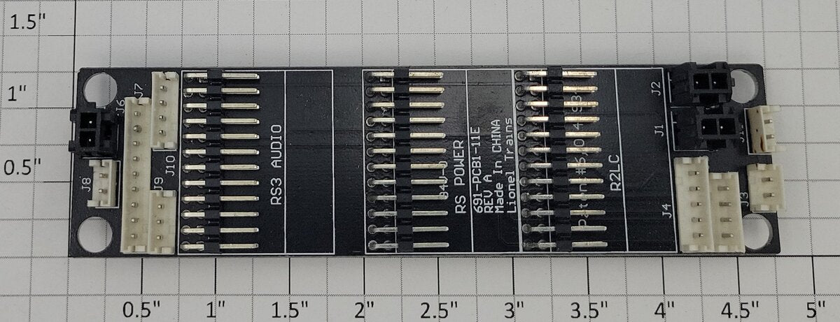 Lionel 691PCB111E Diesel Motherboard PCB Circuit Board with Odyssey