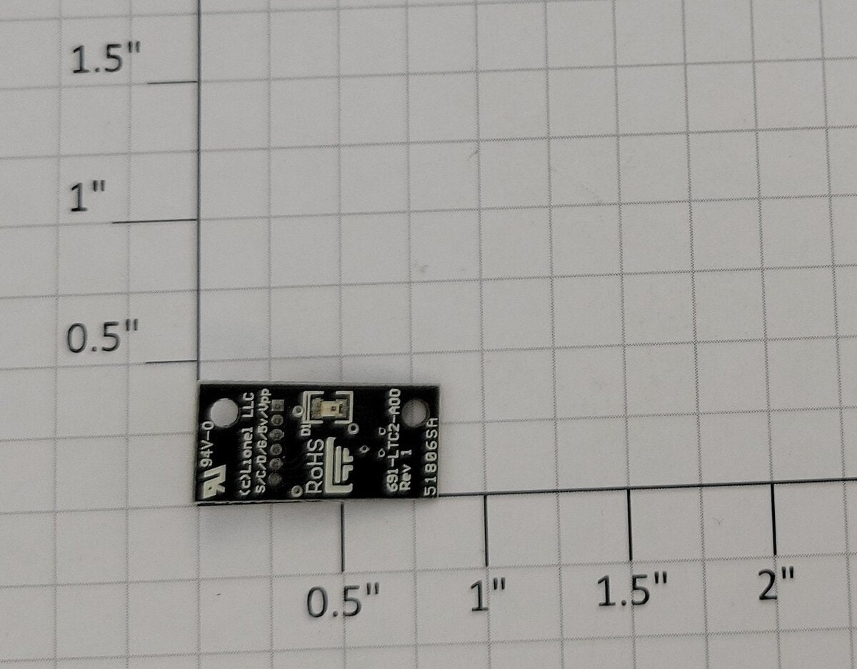 Lionel 691-LTC2-A01 Track I.R. Transmitter Decoder PCB Circuit Board