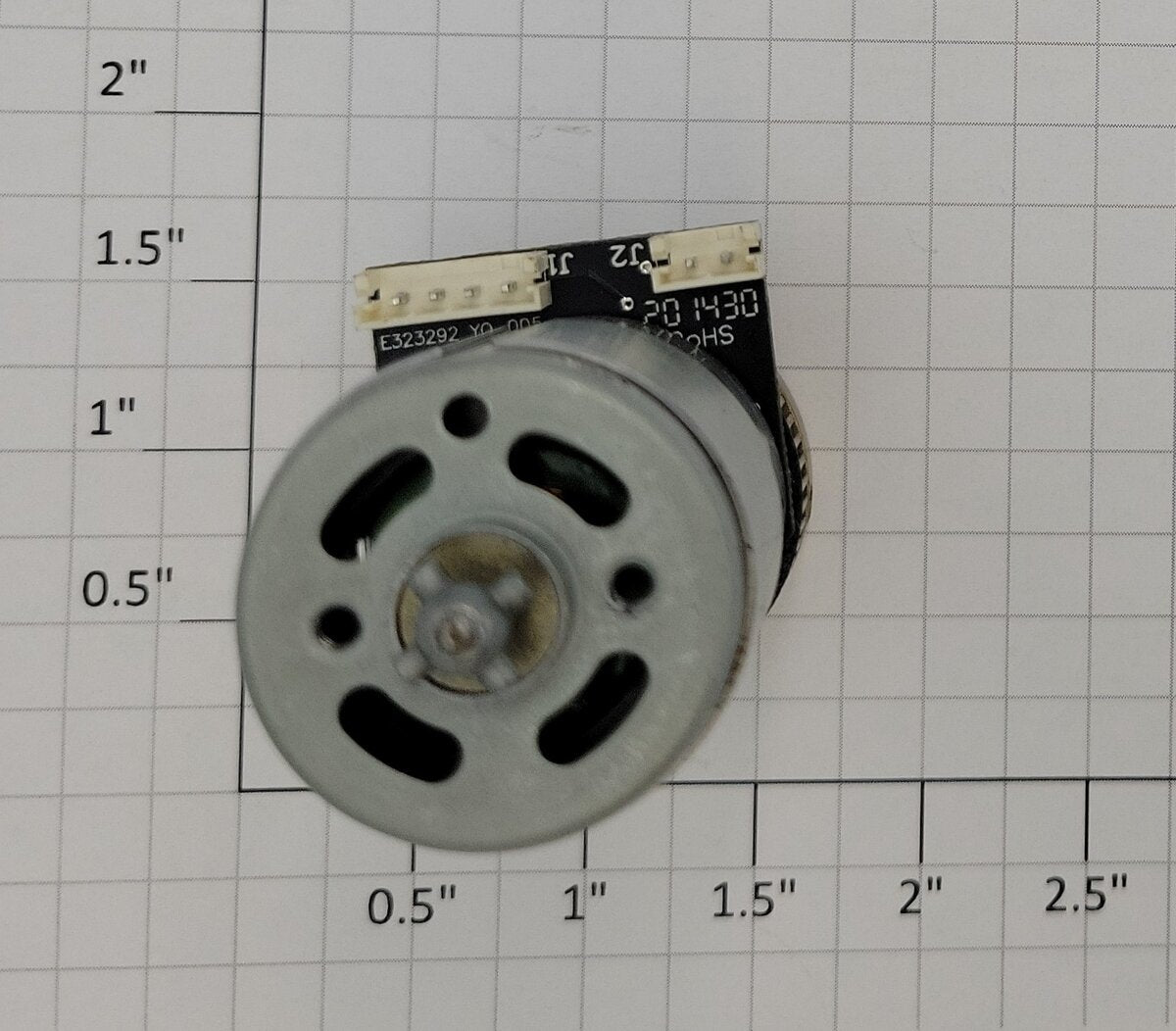 Lionel 3894-21 Diesel Loco DC Motor ES44AC with Flywheel, Sensor, & Encoder Ring