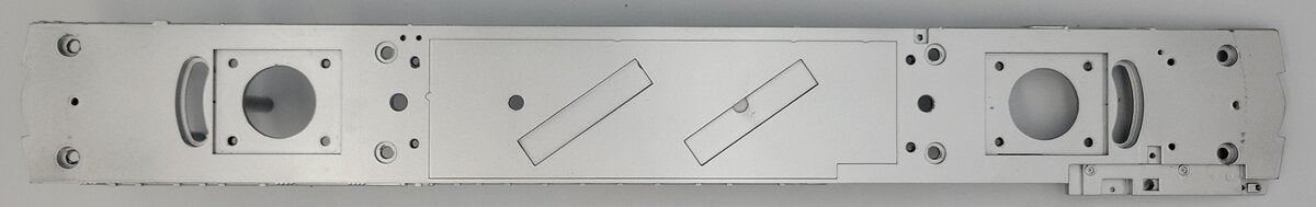 Lionel 38950-58 ES44AC Silver Painted Non-Powered Main Frame