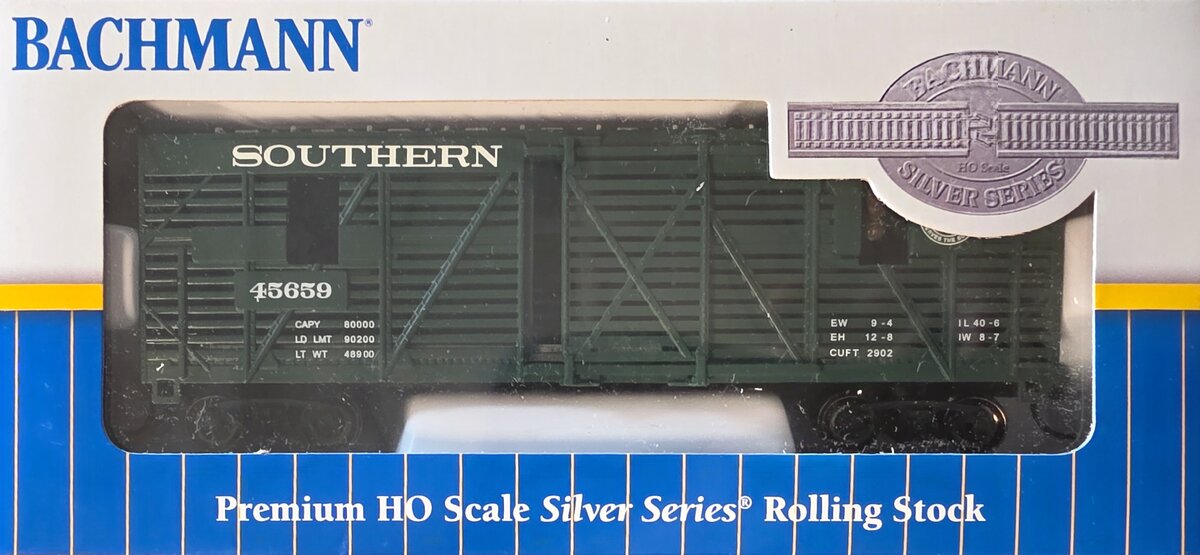 Bachmann 19702 HO Southern 40' Animated Stock Car with Horses