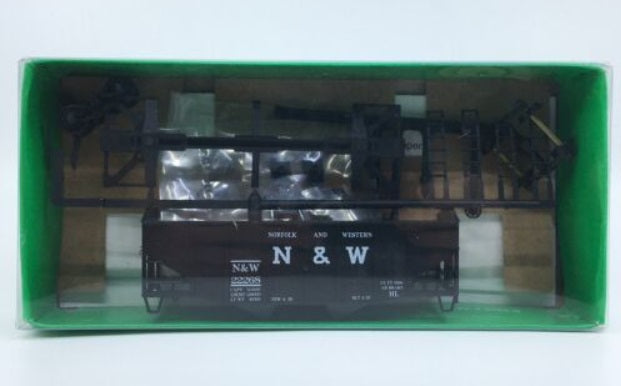 Bowser 56861 HO 55-Ton 2-Bay Fishbelly Hopper Norfolk & Western Kit