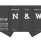 Bowser 56861 HO 55-Ton 2-Bay Fishbelly Hopper Norfolk & Western Kit