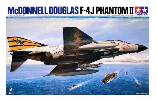Tamiya 60306 1:32 F4J Phantom II Fighter Military Aircraft Plane Model Kit