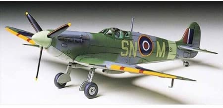 Tamiya 60756 1:72 Supermarine Spitfire Military Aircraft Plane Model Kit