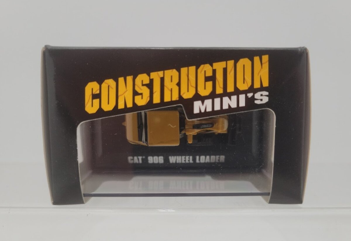 Norscot 55422 1:64 Scale Construction Mini's CAT 906 Yello/Black Wheel Loader