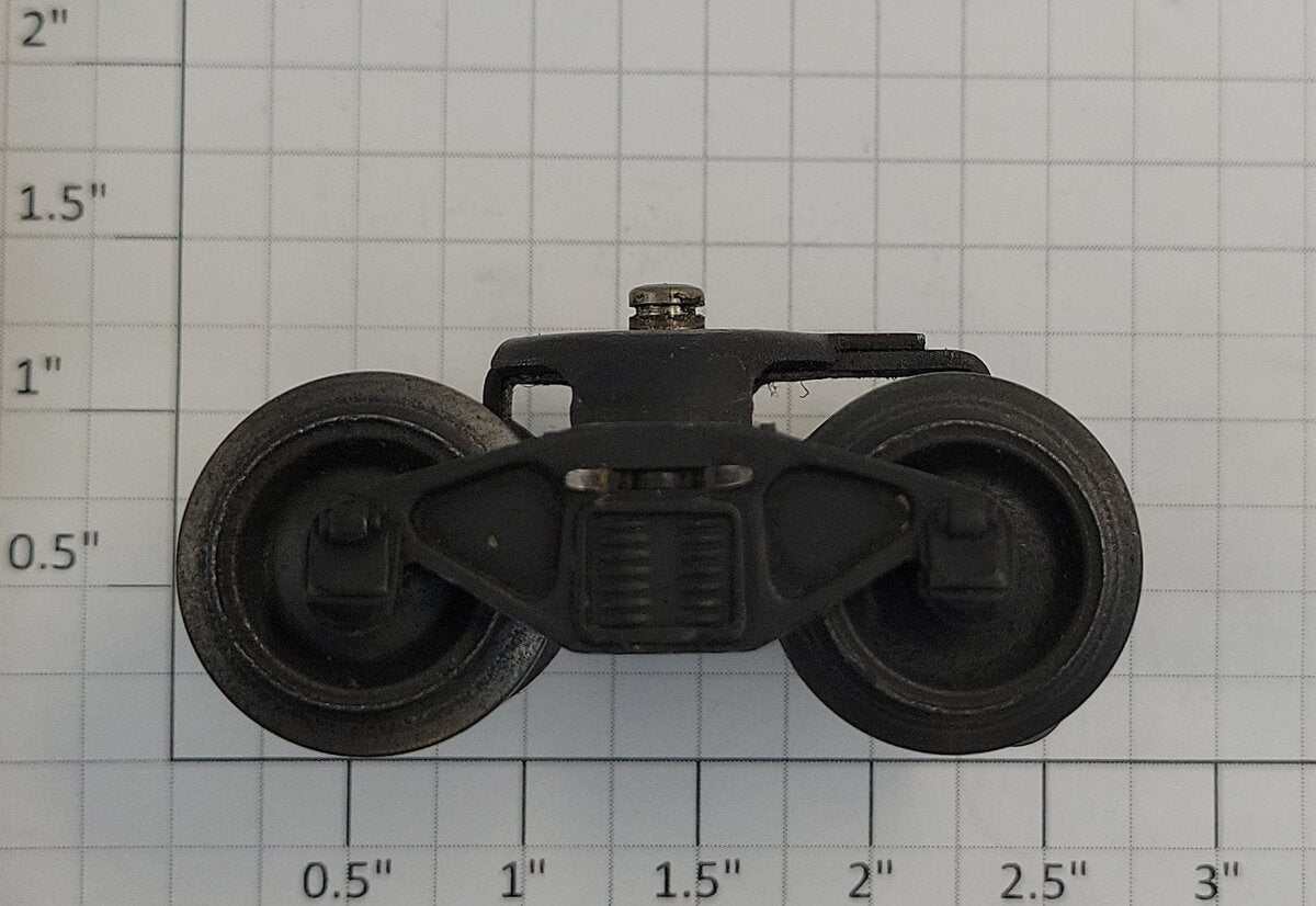 Lionel NTL-1F Staple End Flying Shoe Truck with Roller