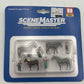 Walthers 949-6028 HO 4 Men & 4 Horses Horse Grooms