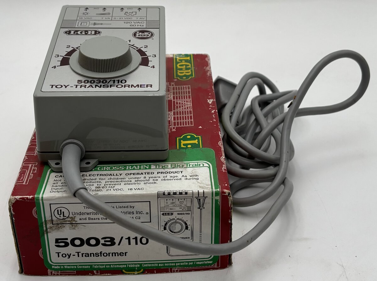 LGB 5003/110 G Scale 110 Volt Transformer
