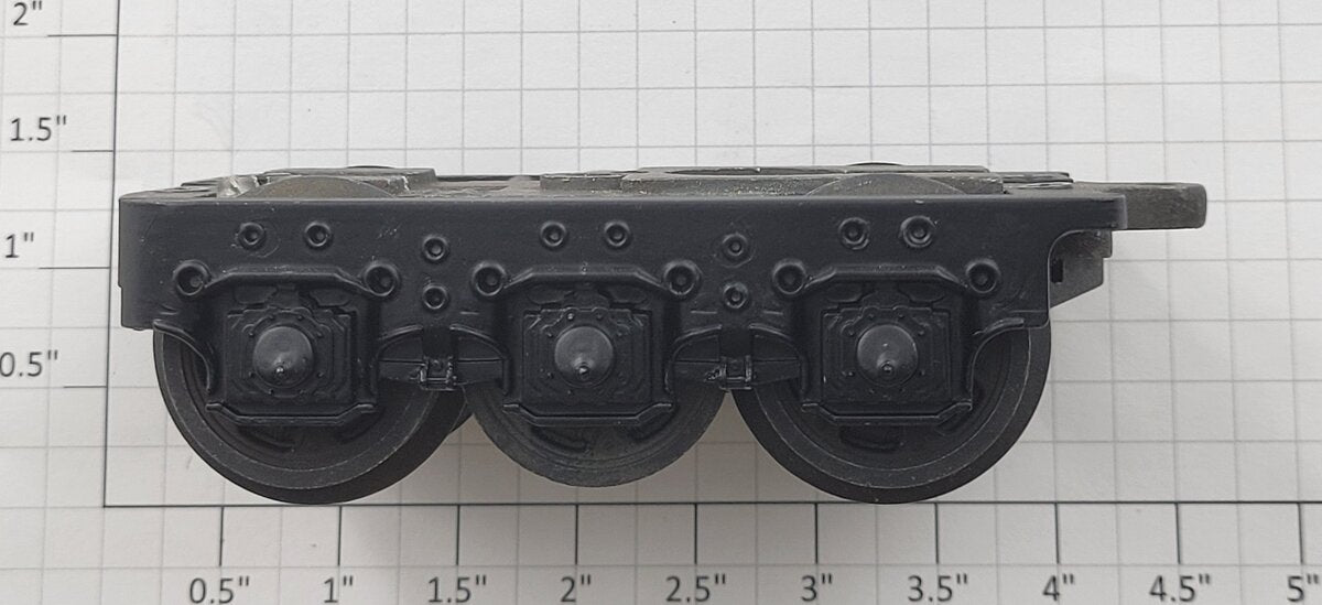 Lionel 18316-125 6-Wheel Black GG-1 Motor Truck with Two Lobe Cam