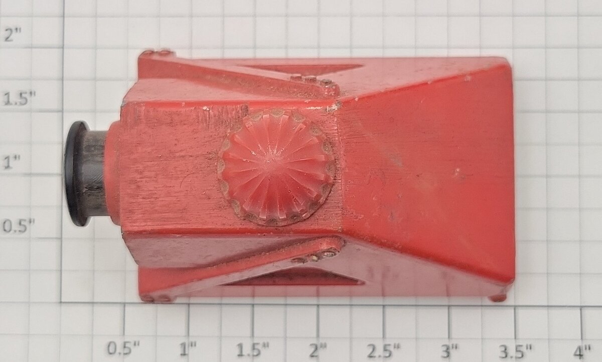 Lionel 260 Vintage O Red Diecast Bumper