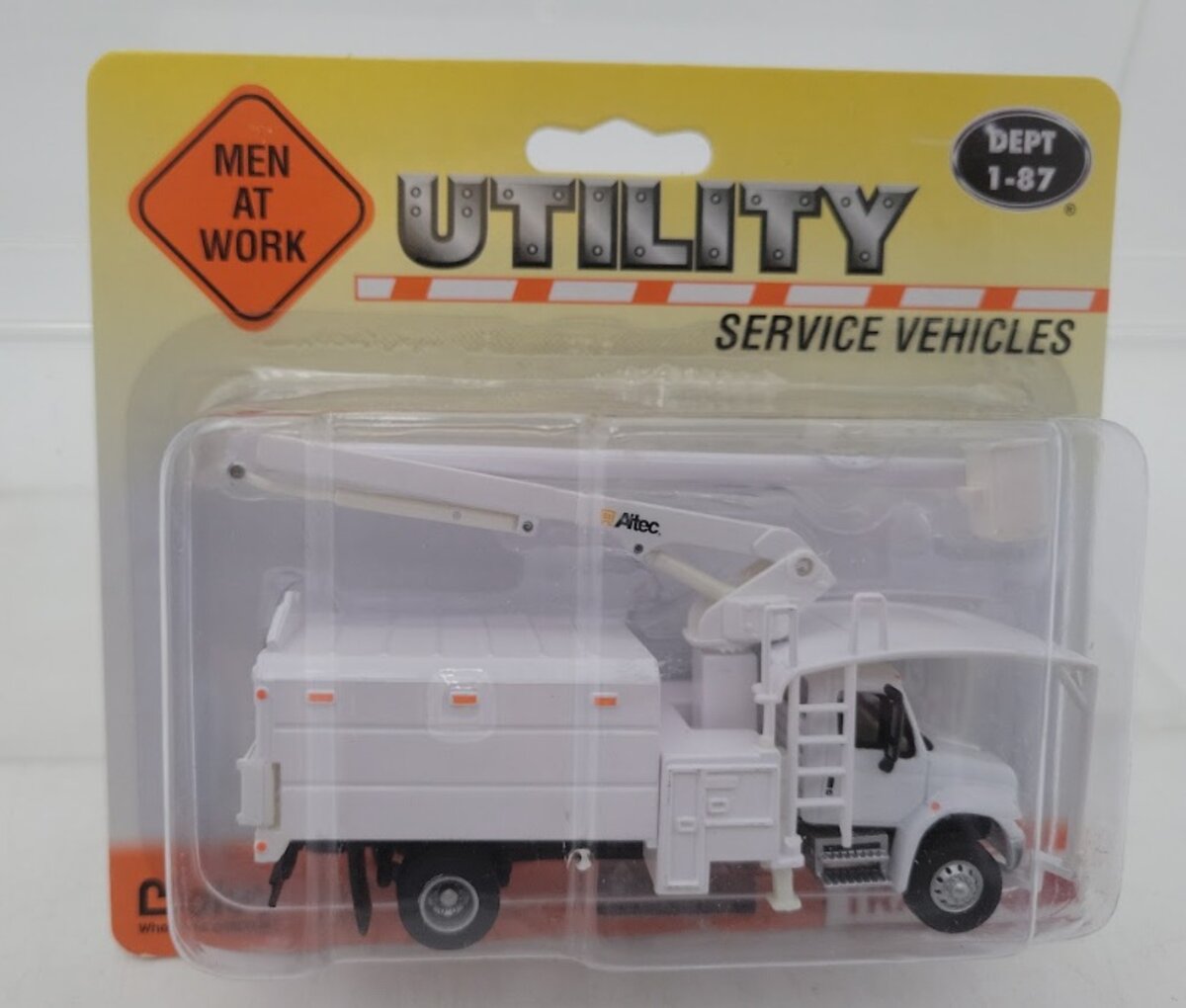 Boley 4133-77 1:87 Scale Dept 1-87 White Tree Trimmer Utility Truck Diecast