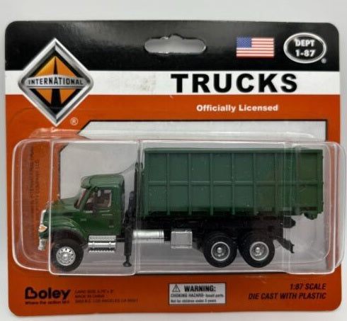 Boley 4508-55 1:87 Scale Dept 1-87 Green/Green International Roll On/Off