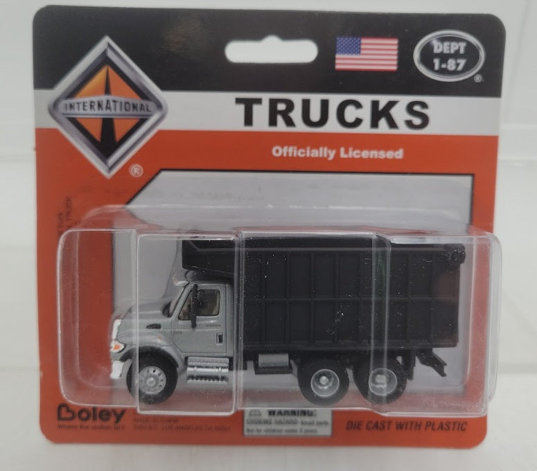 Boley 451163 1:87 Scale Dept1-87 Silver / Black International Coal Dump Truck