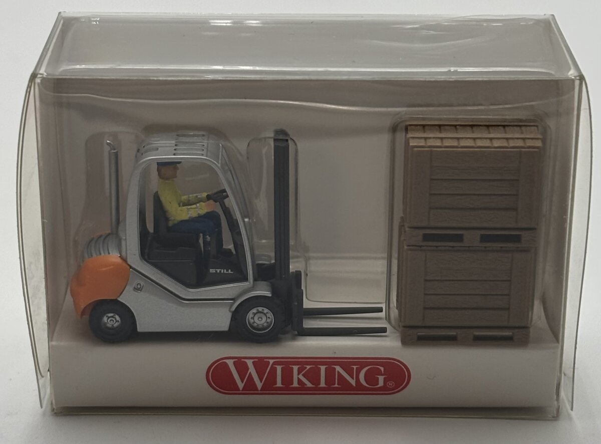Wiking 66340 1:87 Forklift Still RX70-25 w/Loader