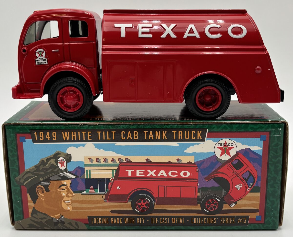 Ertl F950 Texaco #13 - 1949 3000 Tilt Cab Tanker Bank