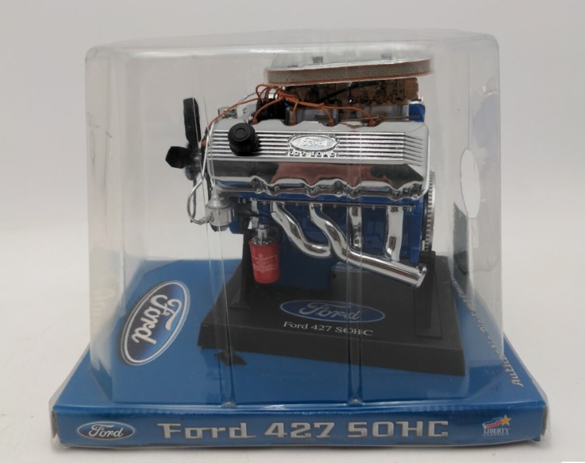 Liberty 84025 1:6 Ford 427sohc Engine Moving Parts Die Cast Limited Edition