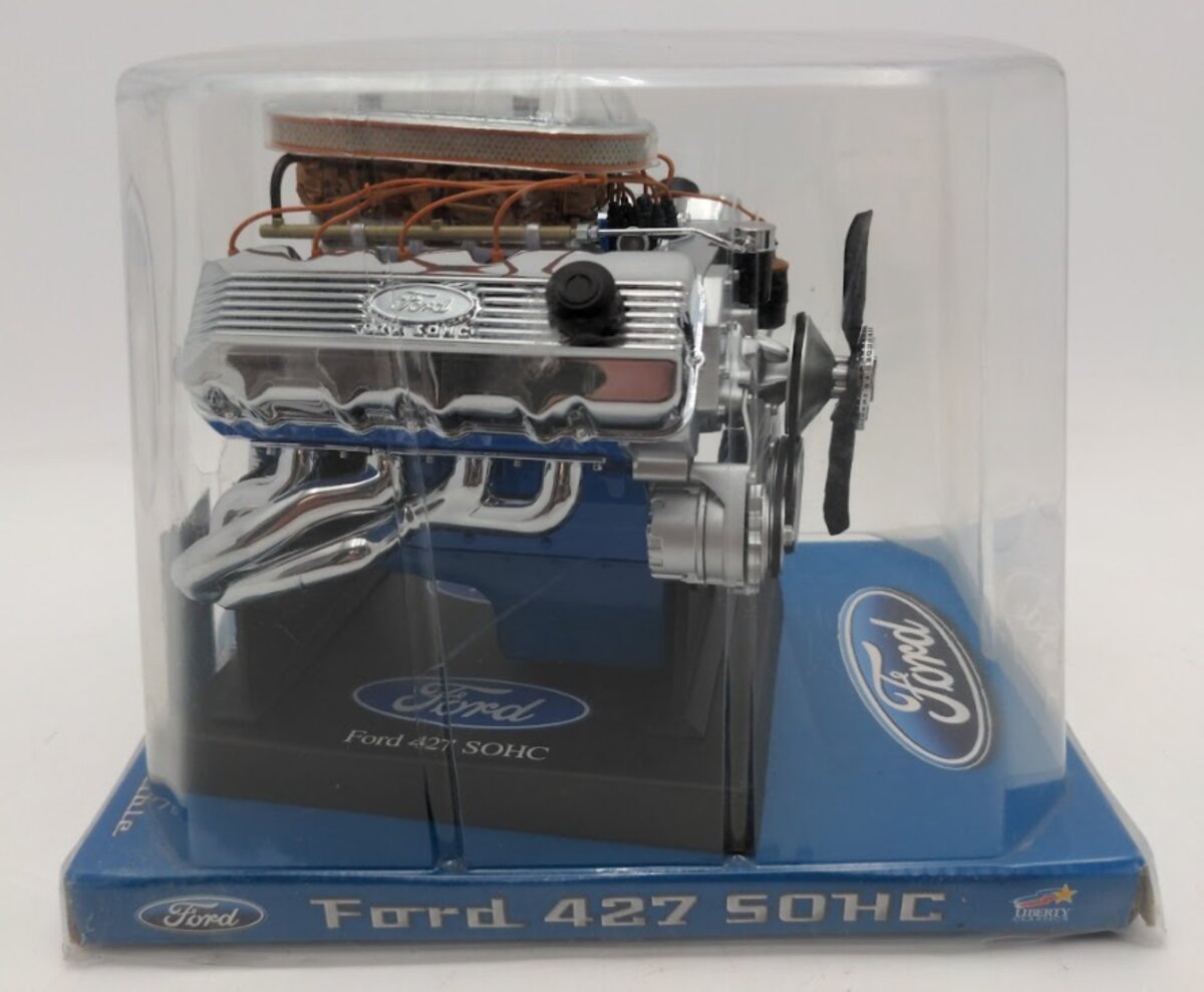 Liberty 84025 1:6 Ford 427sohc Engine Moving Parts Die Cast Limited Edition