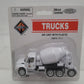 Boley 4111-77 1:87 Scale White International Cement Mixer Truck Diecast