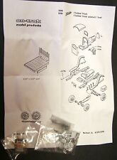 On-Trak 5099 HO Scale Kleiber Flatbed W/Detail Load Unpainted Metal & Wood Kit