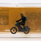 Preiser 10125 HO Moped Riders Figures (Set of 3)
