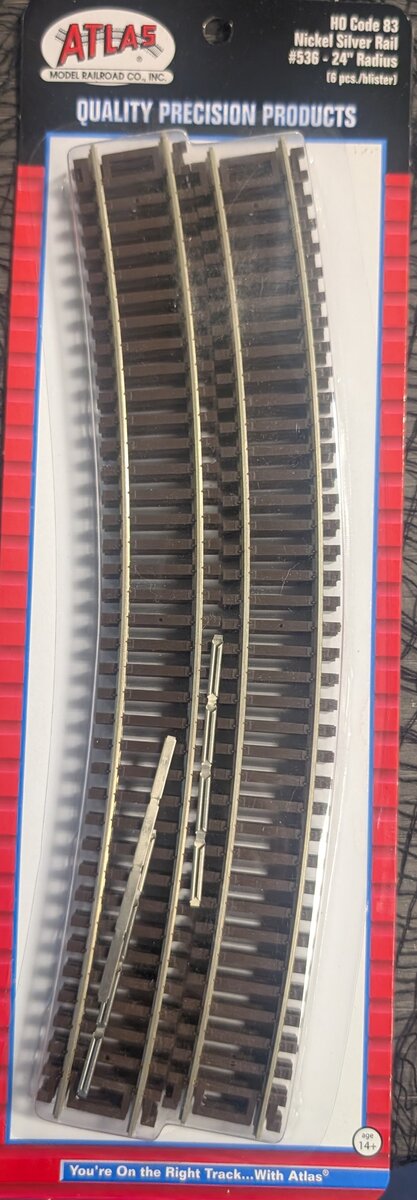 Atlas 0536 HO Scale Code 83 24