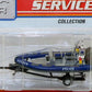 Boley 2070 1:87 Scale Emergency Services Collection Police Speed Boat W/Trailer