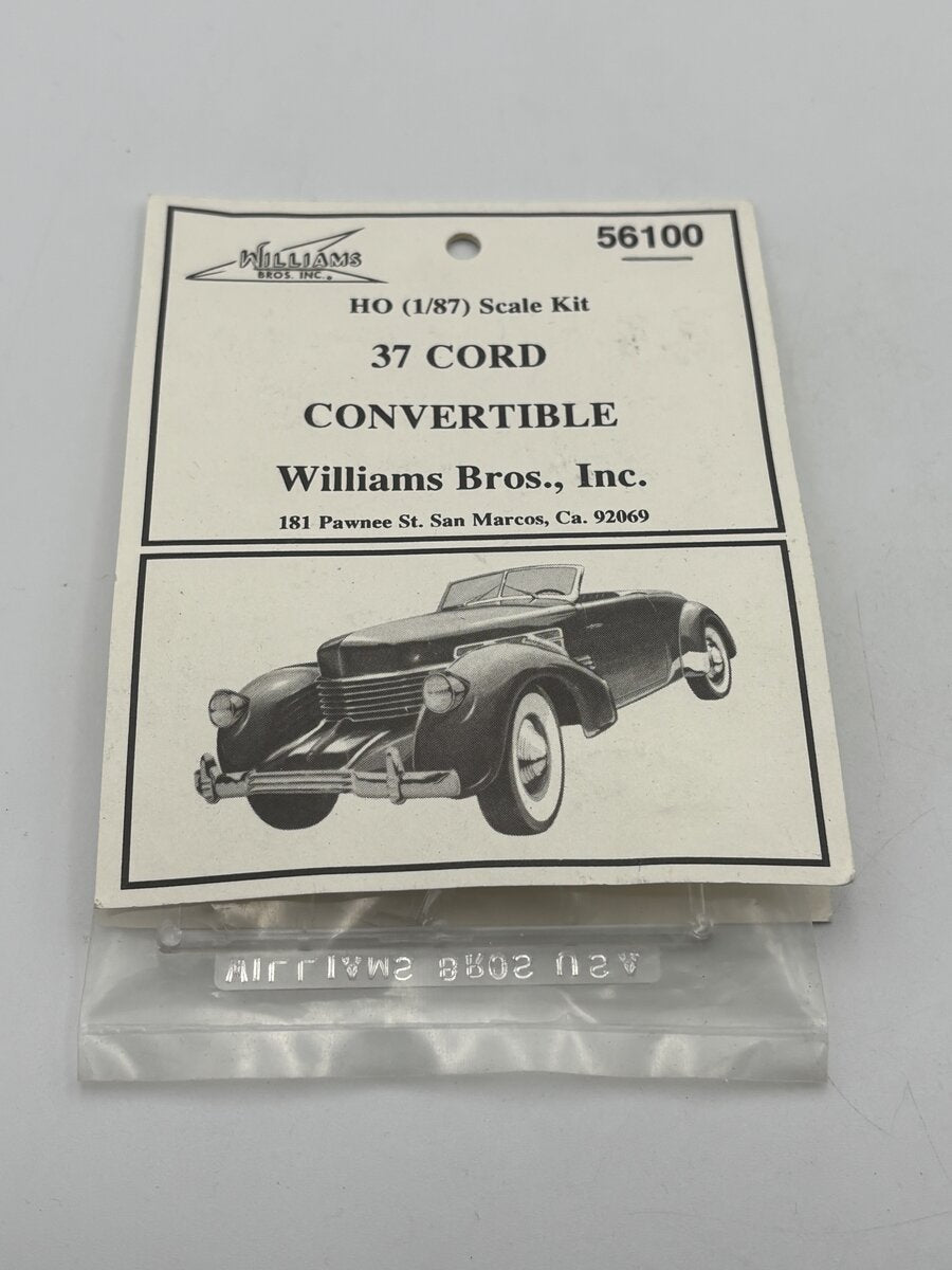 Williams Brothers 56100 1:87 37 Cord Convertible Kit