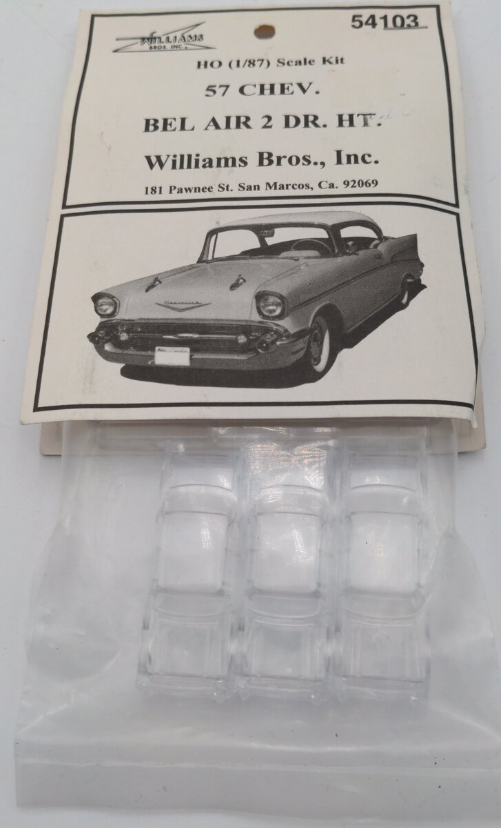Williams Brothers 54103 1:87 57 Chevrolet Bel Air 2dr