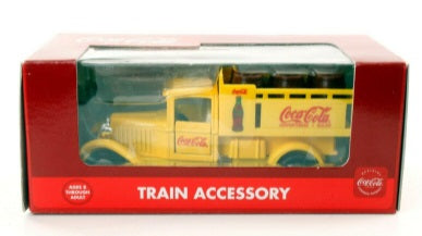 K-Line 94525 1:43 Scale Coca-Cola Yellow Delivery Truck #1