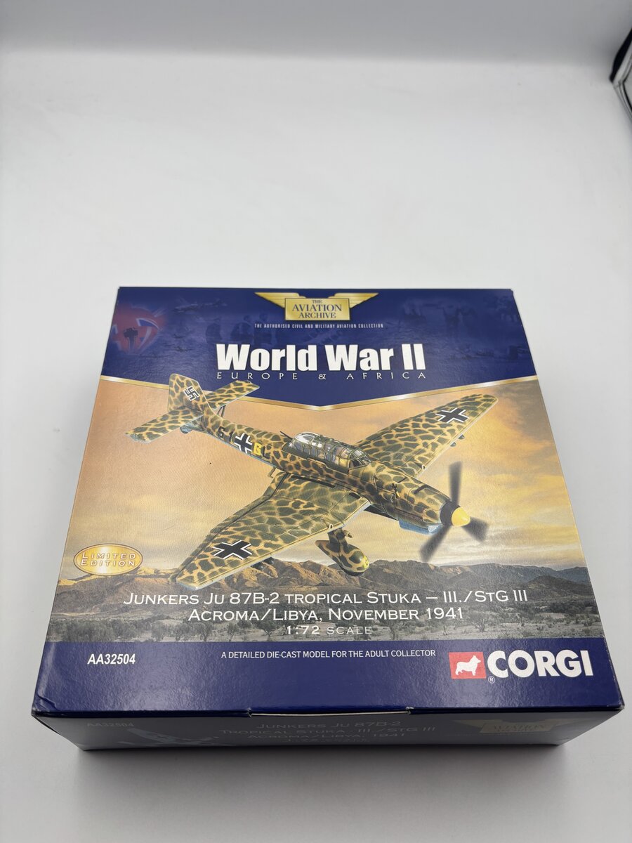 Corgi AA32504 1:72 Jkrs JU87B2 Trop Stuka, 3/ST