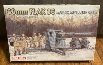 Dragon 6260 1:35 WWII German 88mm Flak 36 w/Flak Artillery Crew