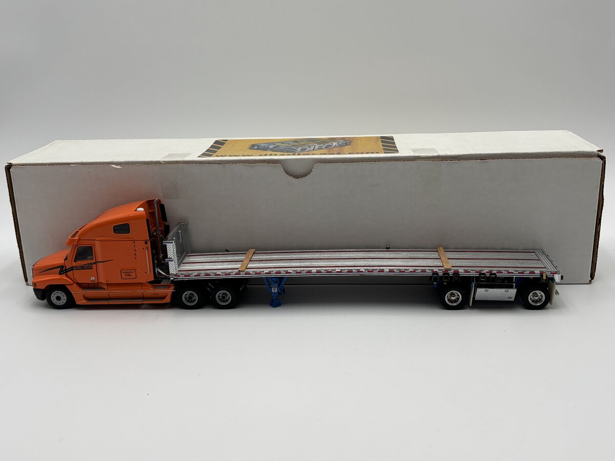 Sword 3002-SCH 1:50 Schneider FL with East Flatbed Trailer