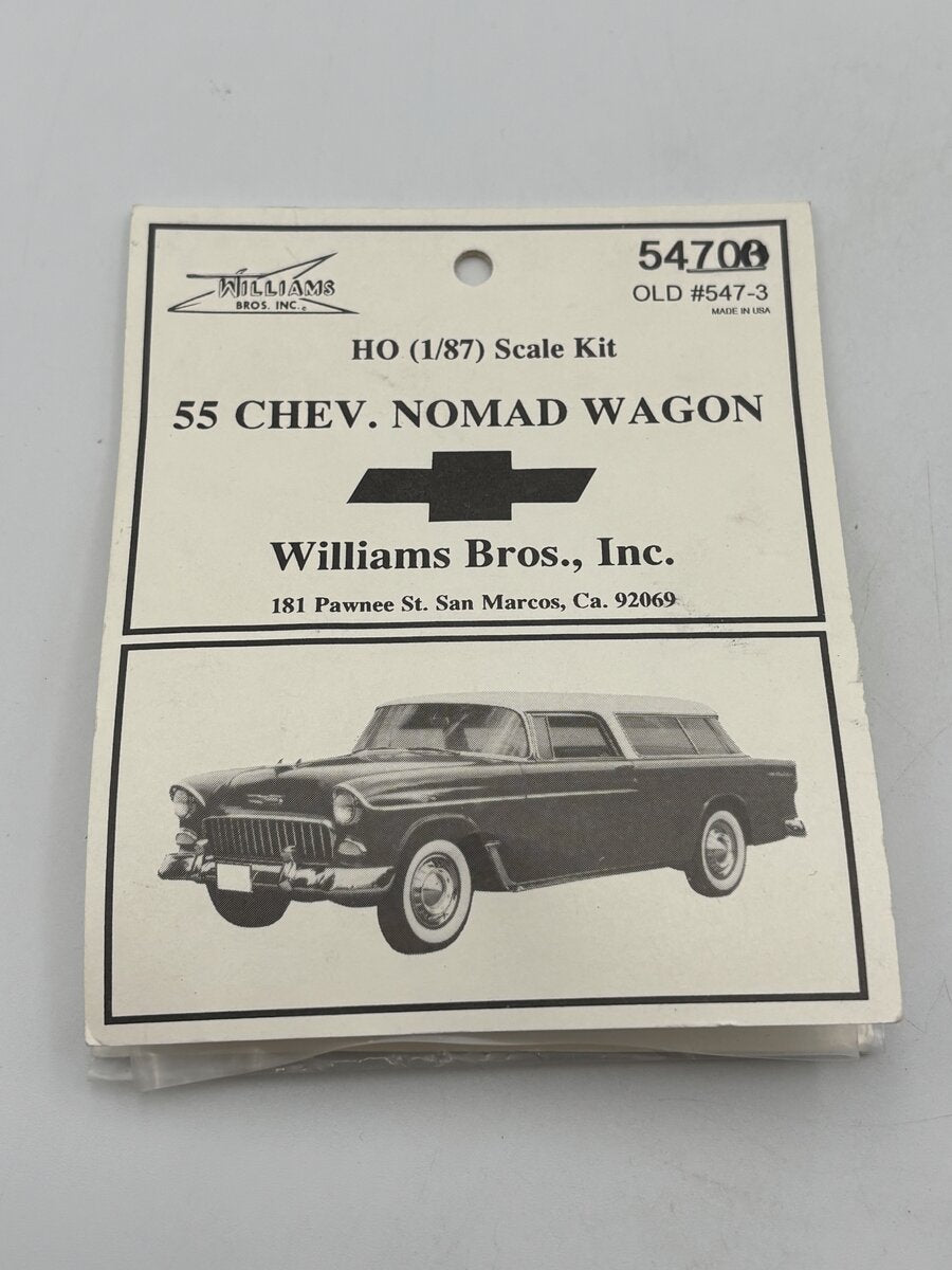 Williams Brothers 54700 1:87 1955 Chevrolet Nomad Wagon Kit