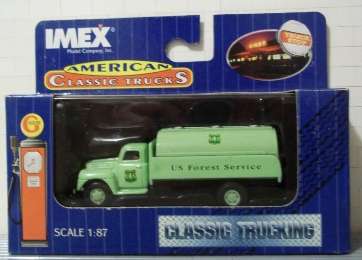 Imex 870045 1:87 US Forest Service Ford Tank Truck Classic Trucking