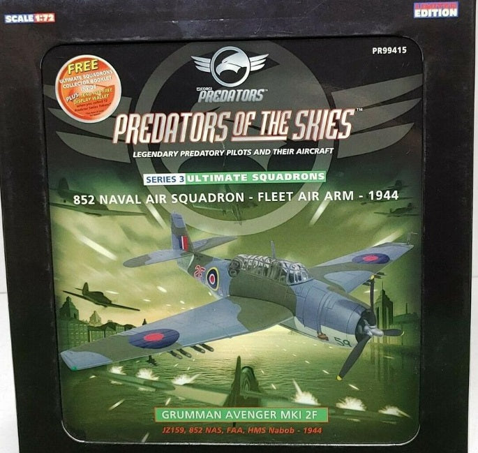 Corgi PR99415 1:72 Series 3 1944 Grumman Avenger MK1 2F USS Fleet Air Arm