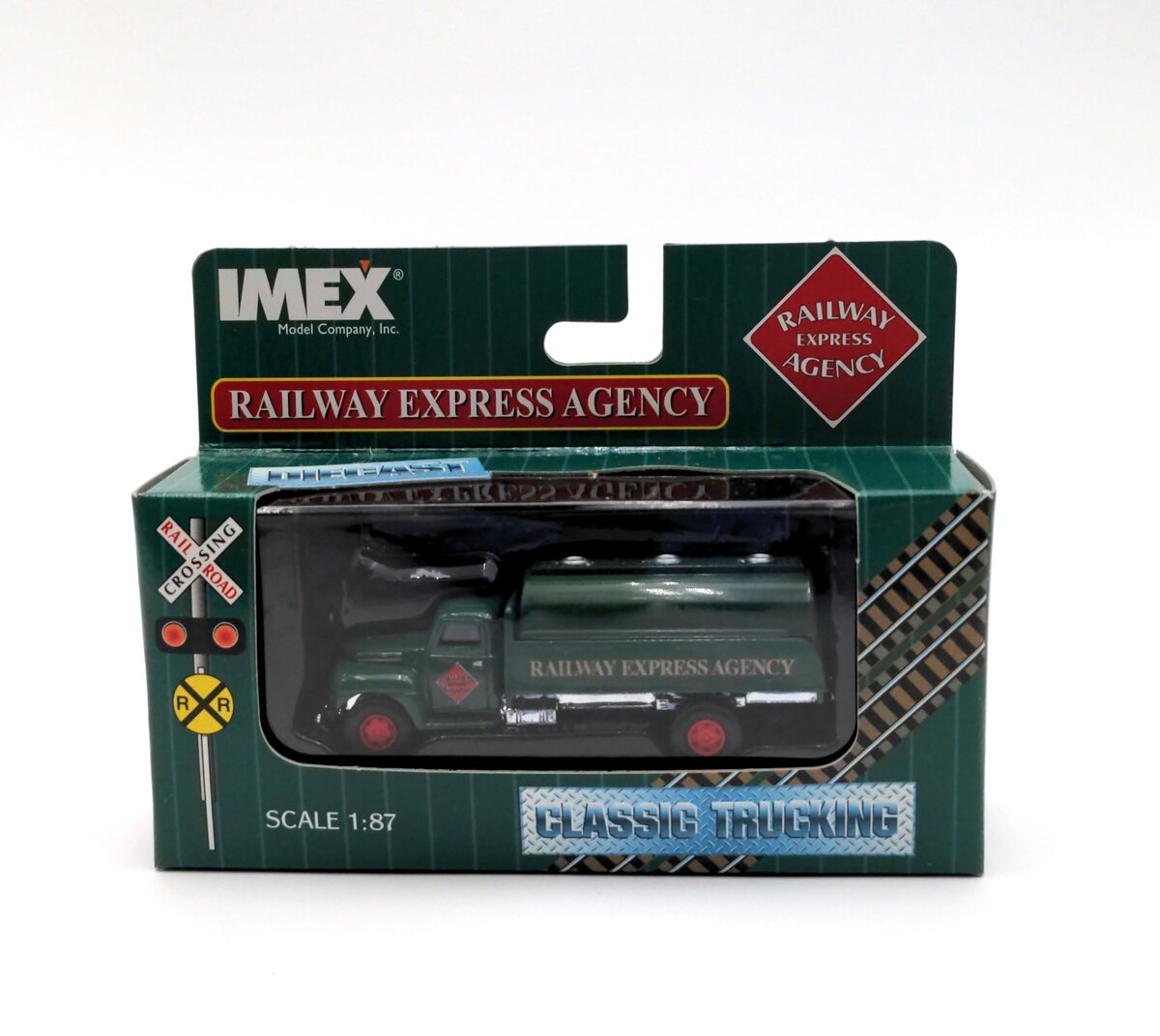 Imex 870011 1:87 Railway Express Agency Peterbilt Tanker Truck