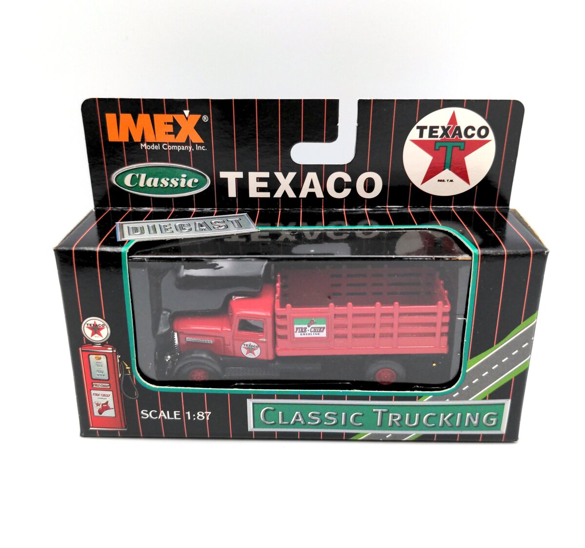 Imex 870164 1:87 Classic Trucking Peterbilt Stake Truck Texaco