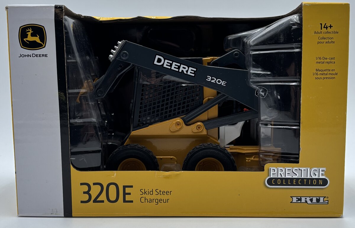 Ertl 45461 1:16 John Deere 320E Prestige Collection Skid Steer