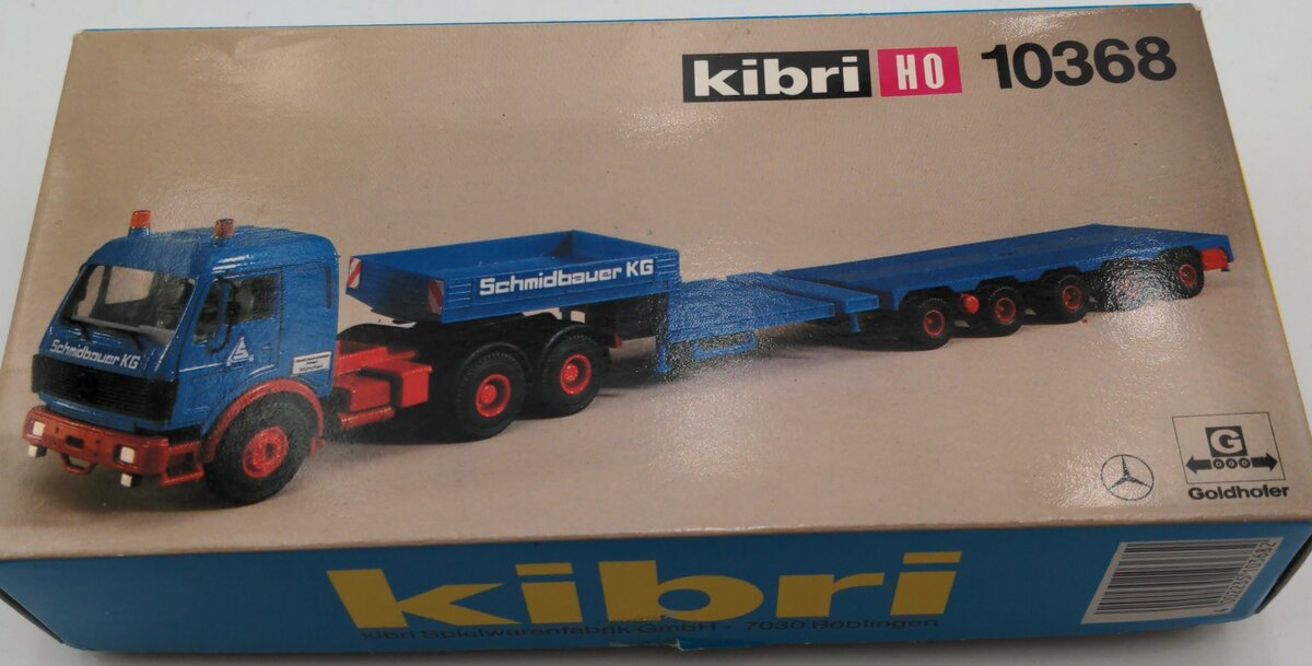 Kibri 10368 HO DB Tractor w/5 ax pltfm Trailer