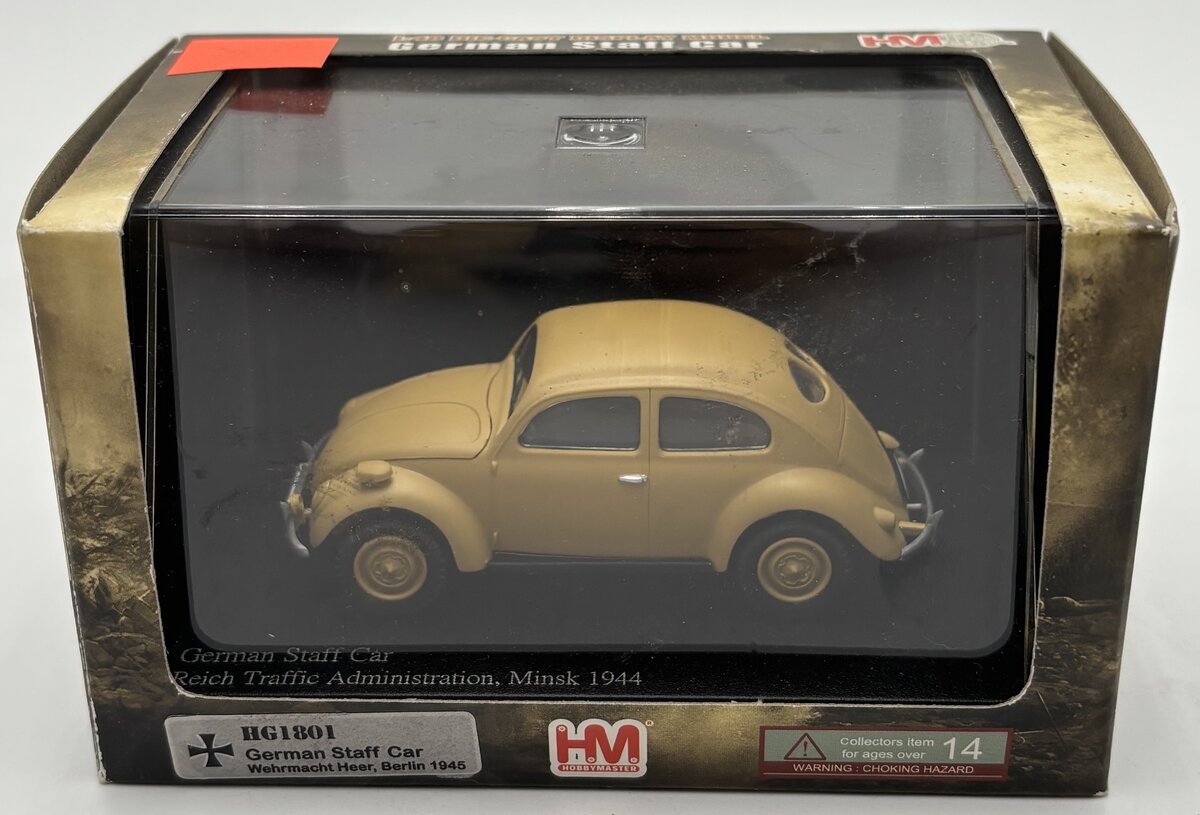 Hobby Master HG1801 1:48 Wehrmacht Heer, Berlin 1945 German Staff Car Diecast
