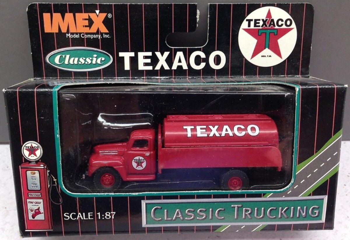 Imex 870161 HO Classic Trucking Red Texaco Ford Truck Tanker