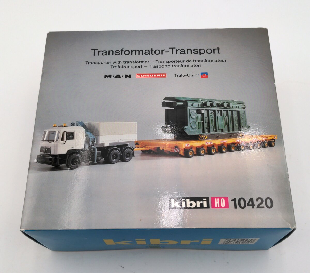 Kibri 10420 HO Scale MAN Transporter Whit Transformer Plastic Kit