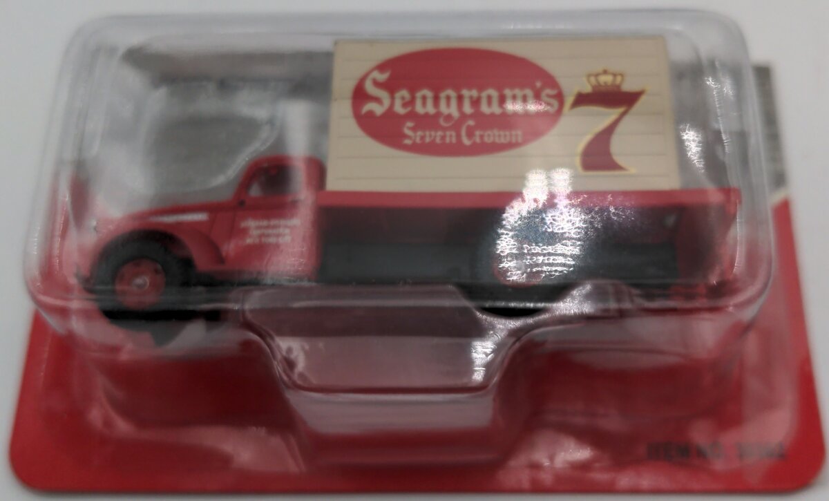 Classic Metal Works 30362 HO Mini Metals Seagram's 7 '41-'46 Chevy Truck