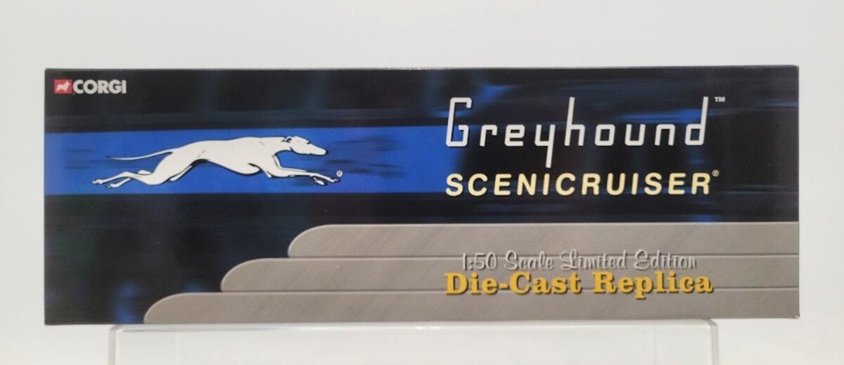 Corgi US54405 1:50 ScaleGM4501 Greyhound Scenicruiser Pittsburgh Destination Bus