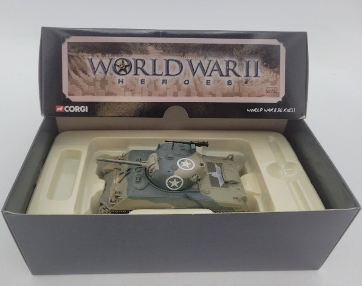 Corgi CC51006 1:50 Scale M4A3 Sherman Tank U.S. Army 2nd Armored Division