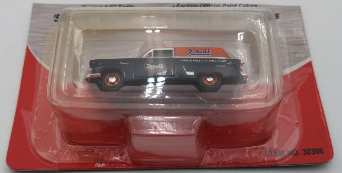 Classic Metal Works 30306 HO Mini Metals Rexall Drugs '53 Ford Courier Sedan Car